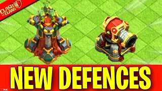 New Multi Archer Tower & Ricochet Cannon Explained ( Clash of Clans ) | new defence in coc