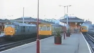 British Rail in the 1980's - Norwich - March 1988
