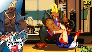 Street Fighter Alpha 2 - Birdie (Arcade / 1996) 4K 60FPS