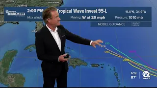 Invest 95L has 'very high chance' of becoming Tropical Storm Lee