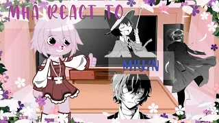 MHA react to M!Y/N | as Osamu Dazai |Y/N×MHA|| GC || (1/2)