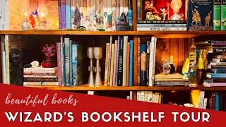 A Wizard's Library Bookshelf Tour (part 1) | Beautiful Books