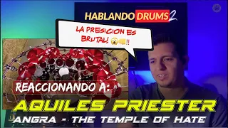 Baterista Reacciona: Aquiles Priester - Angra - The Temple of Hate |  Hablando Drums S.2 E.41