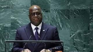 RDC : Tshisekedi réclame un "retrait accéléré" de la MONUSCO à la tribune de l'ONU