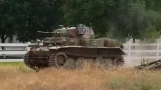 Panzer II Luchs...Me Driving it