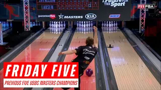 Friday Five - Previous Five USBC Masters Champions