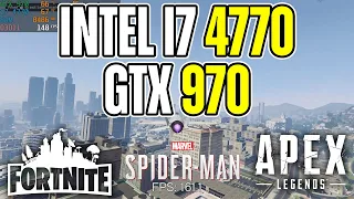 GTX 970 + Intel i7-4770 Benchmarks | Tested in 5 Games