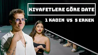 1 KADIN VS. 5 ERKEK | KIYAFETLERE GÖRE KÖR BULUŞMA