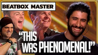 MB14 Reaction - Beatbox MASTER gets GOLDEN BUZZER! | Unforgettable Audition | Britain's Got Talent