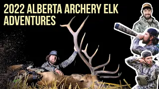 GIANT ALBERTA ARCHERY ELK HUNTING- 46 DAYS STRAIGHT [THE ELEPHANT]