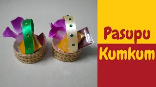 Pasupu Kumkuma packing idea#8