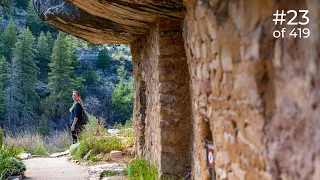 Walnut Canyon National Monument - cliff dwellings with INCREDIBLE views! (23 of 419)