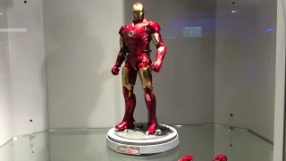 "First Look" Hot Toys Iron Man 3 Mark 3 diecast at Secret Base Hong Kong