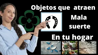 Objetos que atraen la mala suerte y malas energías que no debes tener en tu hogar.