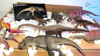 HUGE Unboxing! NEW Dinosaur Figurines! T-Rex, Spinosaurus, Diplodocus, Edmontosaurus, Velociraptor