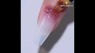 Reflective Glitter Ombre Nail Art BORN PRETTY