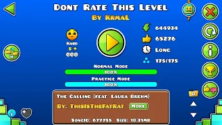 Dont Rate This Level by KrmaL (all coins) - Geometry Dash | Henry03