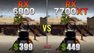 RX 6800 vs RX 7700 XT | Tested in 12 games