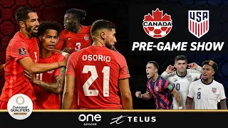 CANADA vs USMNT in Concacaf 2022 World Cup Qualifying (PRE-GAME SHOW)