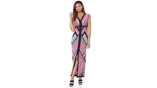 Colleen Lopez Printed Maxi Dress
