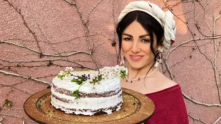 #8 Happy Birthday Sis💖 I Made A Creamy Chocolate Cake For My Sister| Village Life Style| Iran 2023