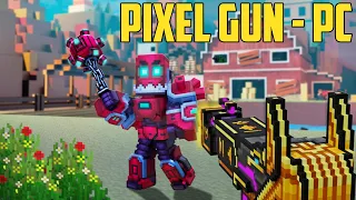 Она вышла на ПК - Pixel Gun 3D PC Edition прохождение | Здесь почти майнкрафт