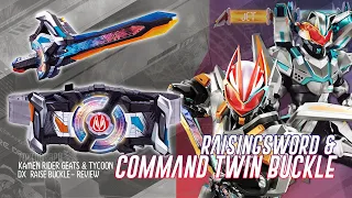 โลกที่อยากให้เป็นจริง  - KAMEN RIDER GEATS - DX COMMAND TWIN BUCKLE & RAISING SWORD REVIEW รีวิว