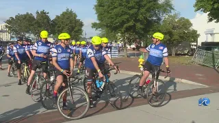 Over 100 officers ride in 'Unity' from Norfolk to D.C.