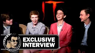 IT - Chapter 1: Jeremy Ray Taylor, Sophia Lillis, Jack Dylan Grazer & Jaeden Lieberher (JoBlo.com)