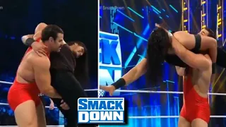 WWE Smackdown 28 January 2022 Highlights - Jinder Mahal & Shanky vs Shinsuke Nakamura & Rick Boogs