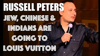 RUSSELL PETERS / LOUS VUITTON CUSTOMERS / RED, WHITE AND BROWN