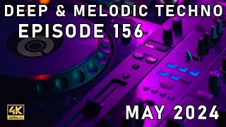 NEW Deep & Melodic Techno May 2024 4K #156 Live Music Set Mix