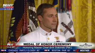 MEDAL OF HONOR: President Trump Awards Highest Honor To Navy Seal Veteran