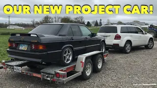 We Bought a "Barn Find" Mercedes Benz 190E 2.3-16v Cosworth in Amish Country!