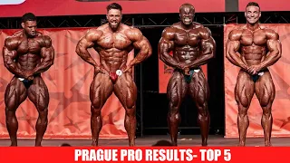 2021 Prague Pro Results Top 5 Placings