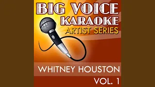 I'm Your Baby Tonight (Remastered) (In the Style of Whitney Houston) (Karaoke Version)