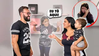 FINGIMOS QUE A EDUARDA FERRÃO NÃO EXISTIA. ELA CHOROU 😭