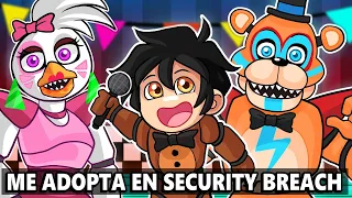 ¡ME ADOPTAN ANIMATRONICOS! 😱✨ FIVE NIGHTS AT FREDDYS SECURITY BREACH 🤩 SRJUANCHO MINECRAFT ROLEPLAY
