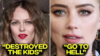 Vanessa Paradis BREAKS SILENCE How Amber Heard Really Treated Johnny's Kids