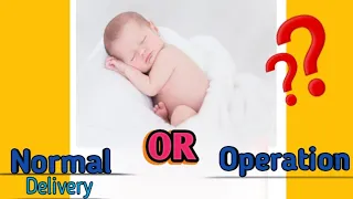 Giving birth normal vs cesarean section | Cephalic means | Breech delivery | VBAC