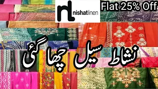 Nishat Sale Flat 25% Off