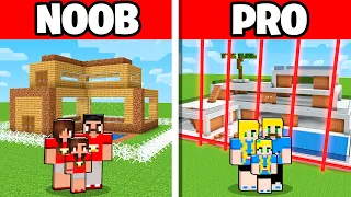 CASA 100% SEGURA para PROTEGER nossa FAMÍLIA no Minecraft!