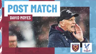 "We Made Bad Decisions" | West Ham 1-2 Crystal Palace | David Moyes | Post Match Reaction