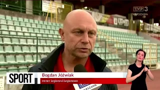 2020-07-07 2 liga: trener Bogdan Jóźwiak żegna się z KS Legionovia Legionowo