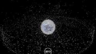 Space Satellites Time Lapse 1957   2015