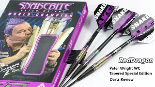 Red Dragon Peter Wright World Champion Tapered Special Edition Darts Review