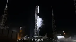 Falcon 9 aborted launch with the CRS-17 Dragon