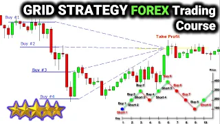 100% Forex SUCCESS Grid Trading Strategy EXPLAINED. Market Analysis Not Important - PART 221 #forex