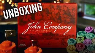 John Company 2nd Edition - Unboxing Cole Wehrle’s New Game!