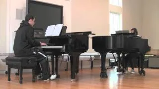 Samba Triste for Two Pianos